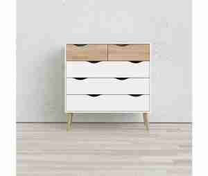 Comoda con 5 cajones DELTA Comoda con 5 cajones DELTA