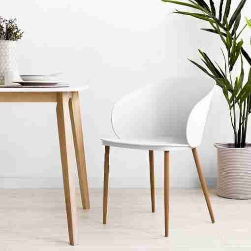 Loop silla blanca