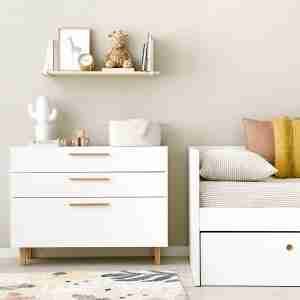 petit comoda blanca infantil pata madera natural petit comoda blanca infantil pata madera natural