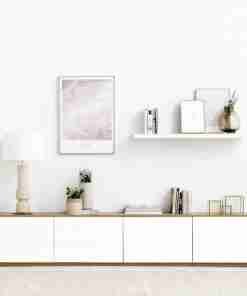 Unite mueble TV blanco y roble 240