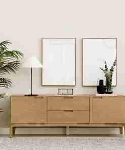 Vinti mueble TV roble 160