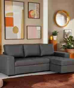 Chaise longue piel HARRY