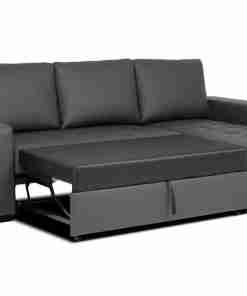 Alternative view of Chaise longue piel HARRY