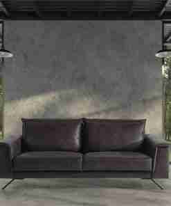 Sofá 3 plazas MILANO antracita