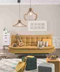 Sofá cama de tela WILLEM