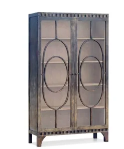 Vitrina alta con dos puertas