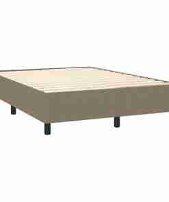 Cama box spring con colchon botones2 Cama box spring con colchón botones