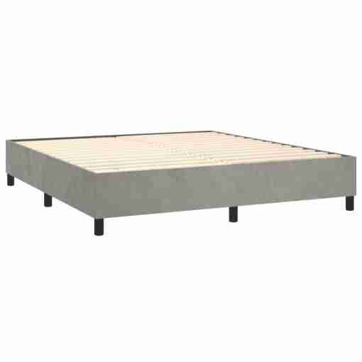 Cama box spring con colchón rayas - Imagen 3